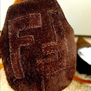 FENDI 💯 Suede Shoes - Brown